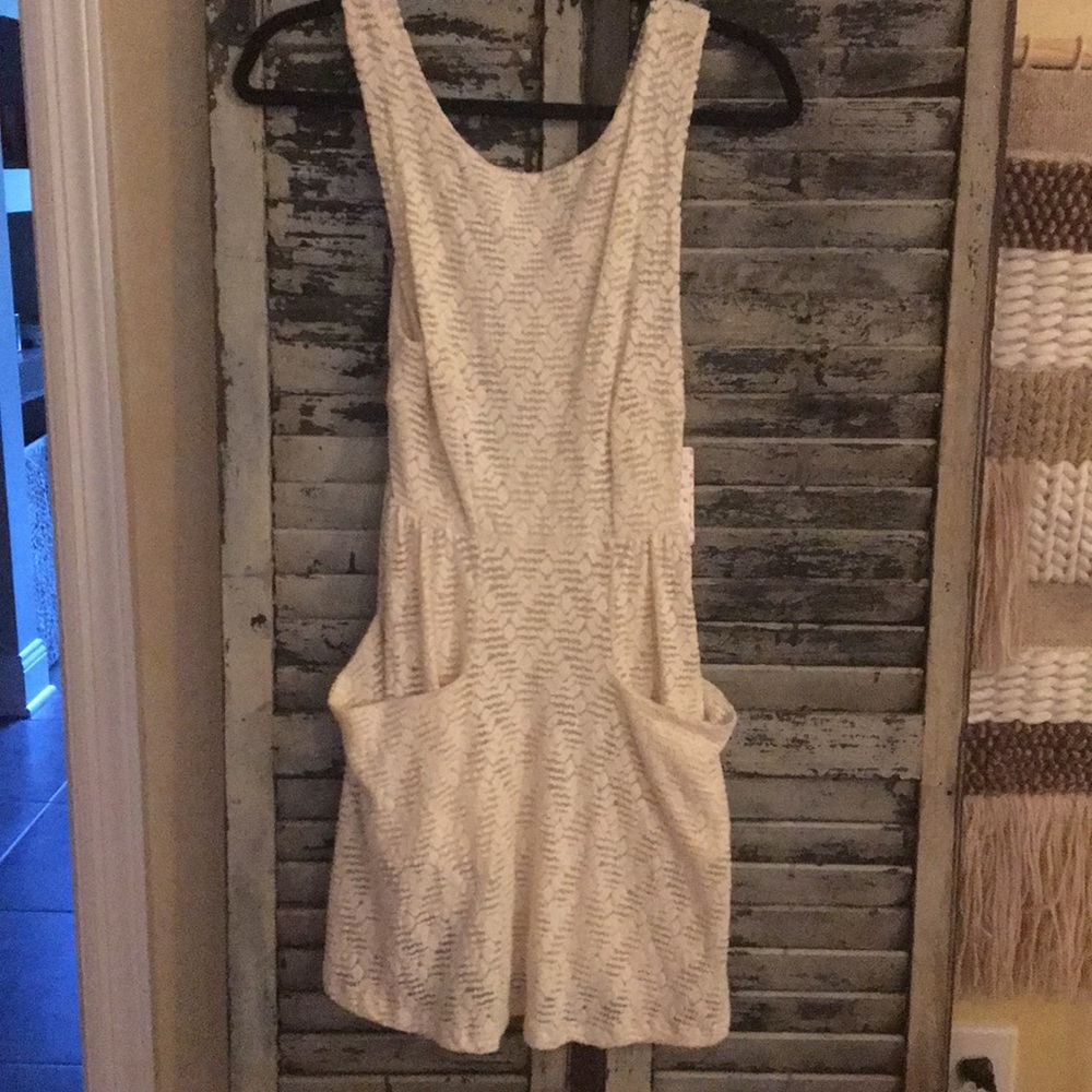 NWT Free people white lace dress